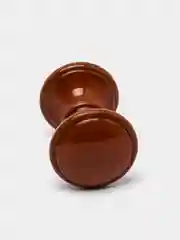 Ручка дверная, темное дерево