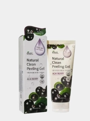 EKEL Пилинг-скатка с экстрактом ягод асаи Natural Clean peeling gel Acai Barry