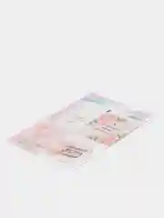 Серый меланж наклейки новогодние для ежедневника, цветов и подарков на Новый год