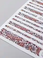 Манго наклейки для ногтей леопард
