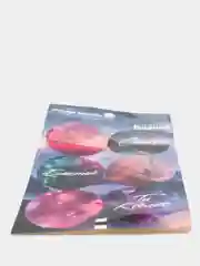 Индиго наклейки новогодние для ежедневника, цветов и подарков на Новый год
