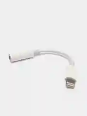 Переходник для айфон наушников Lightning - 3,5 мм для iPhone - аукс aux с блютуз bluetooth