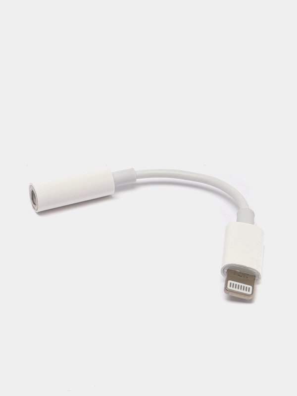 Переходник для айфон наушников Lightning - 3,5 мм для iPhone - аукс aux с блютуз bluetooth