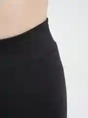 Зимние лосины с мехом на манжетах, бесшовные