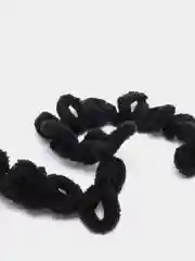 Черный alize Puffy Fine турецкая плюшевая пряжа, Ализе Пуффи Файн вязание руками 100 г 14,5 м