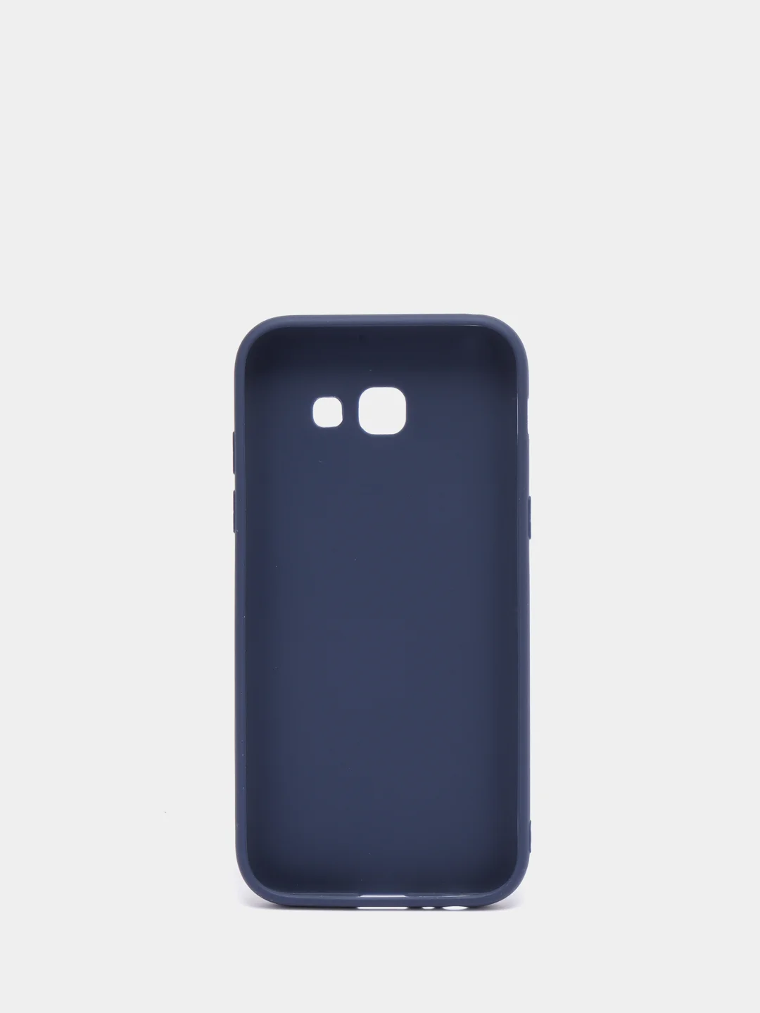 Темно-синий чехол Samsung Galaxy A5 2017 (A520), Самсунг Галакси А5 (А520) силиконовый цветной матовый