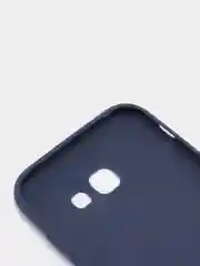 Темно-синий чехол Samsung Galaxy A5 2017 (A520), Самсунг Галакси А5 (А520) силиконовый цветной матовый