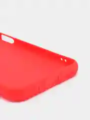 Красный чехол силиконовый Xiaomi Redmi 10 / Редми 10 матовый, цветной