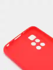 Красный чехол силиконовый Xiaomi Redmi 10 / Редми 10 матовый, цветной