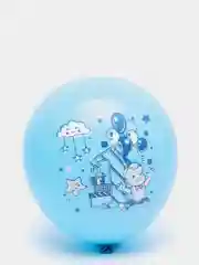 Воздушные шарики "С днем рождения! 1 годик! Мальчик!"