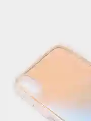 Голубой чехол iPhone XR, Xs Max силиконовый прозрачный с градиентом