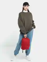 Багровый мини рюкзак "Pakkit mini" женский, сумка женская спортивная, городской, черный, 9,5 л