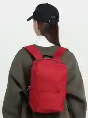 Багровый мини рюкзак "Pakkit mini" женский, сумка женская спортивная, городской, черный, 9,5 л