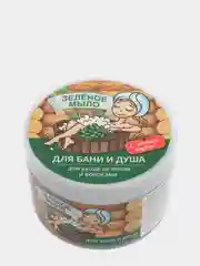 Флоресан Мыло натуральное таежное Зеленое для ухода за телом и волосами 450 г