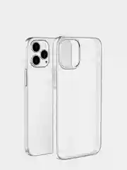 Прозрачный силиконовый прозрачный чехол для iPhone 13 Pro Max