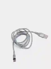 Кабель X-Cable магнитный USB 2.0 на TYPE-C, вращение 360 град, тканевый, LED