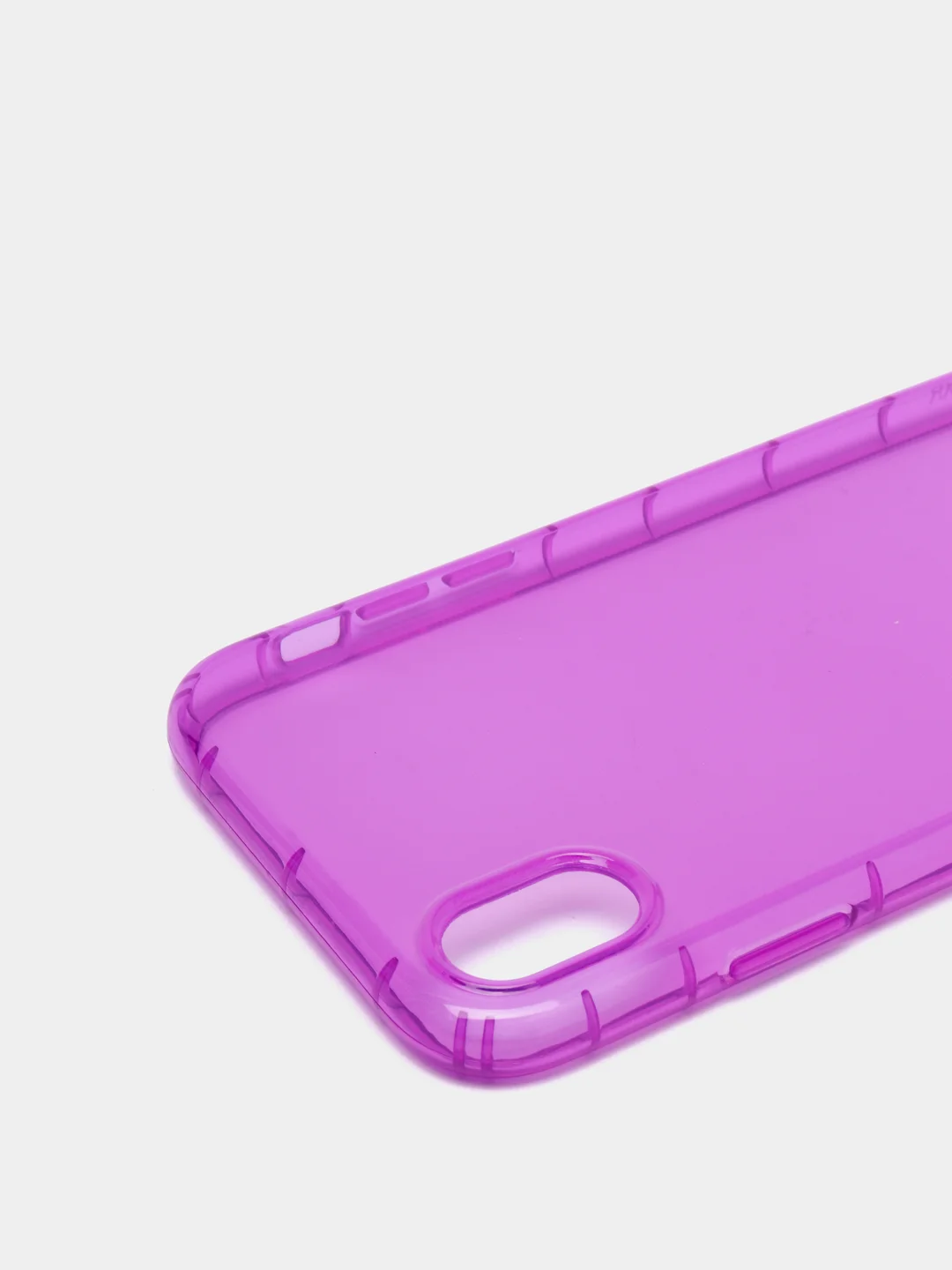 Фиолетовый чехол для iPhone 11, XR, 12, 13, 14, Pro, Max, Plus, 7, 8, SE 2020, неон, с защитой камеры