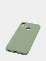 Лесной зеленый чехол Huawei Honor 8X силиконовый цветной матовый (Хуавей Хонор 8Х)