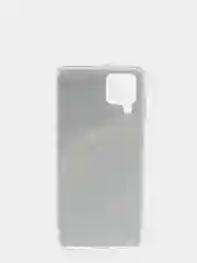 Серый чехол Samsung Galaxy M32 / A22 (Самсунг Галакси М32 / А22), силиконовый с рисунком