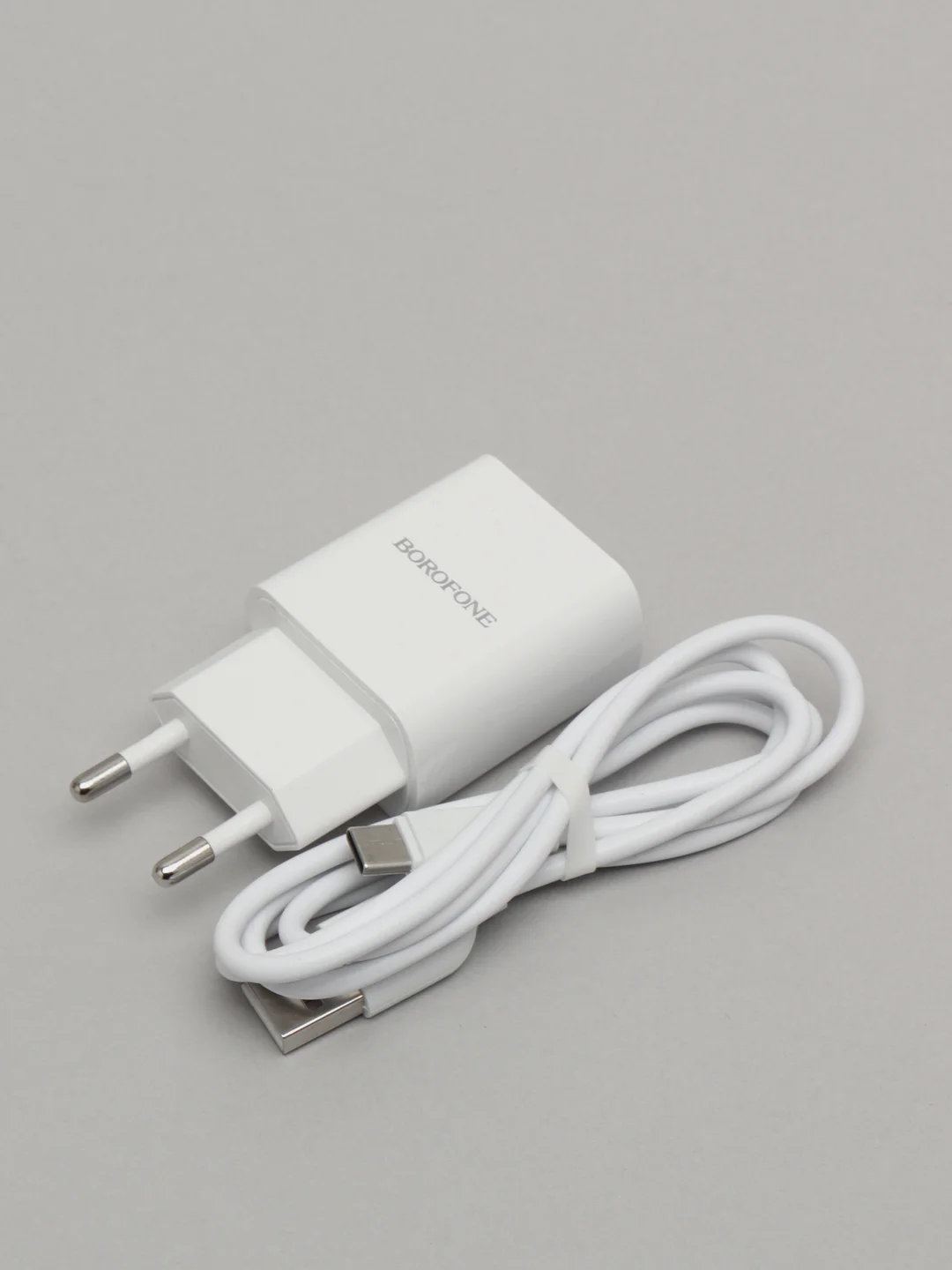 Зарядное устройство Borofone BA53A, 2 x USB, 1 m, Micro-USB / Type-C