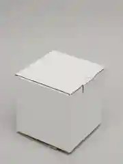 Белый коробка для кружки, самосборная