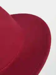 Бордовый женская шляпа, фетровая