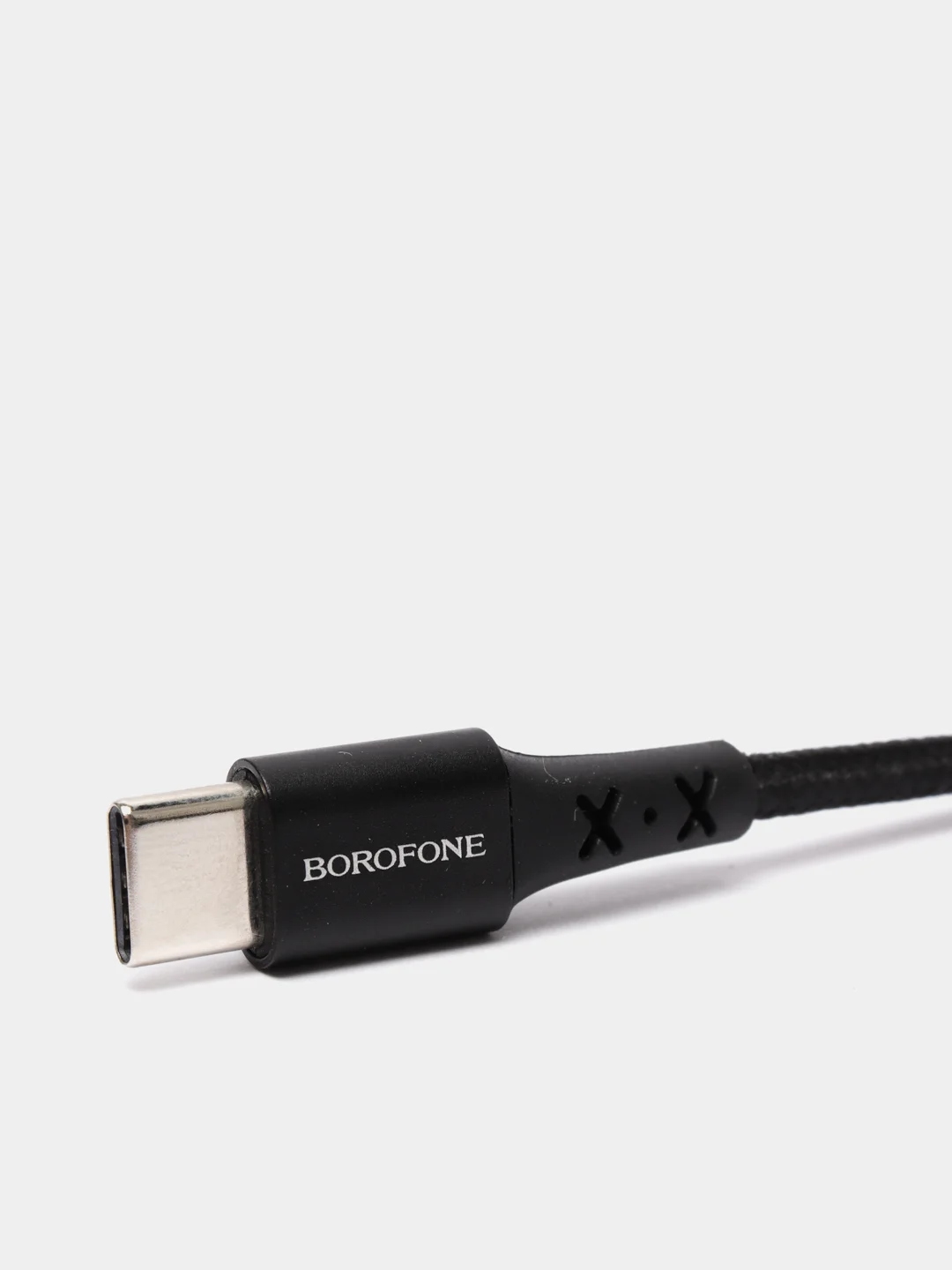 Черный кабель зарядный Borofone BX20 (1m, Micro-USB/Type-C/Lightning) для Android и Apple iPhone