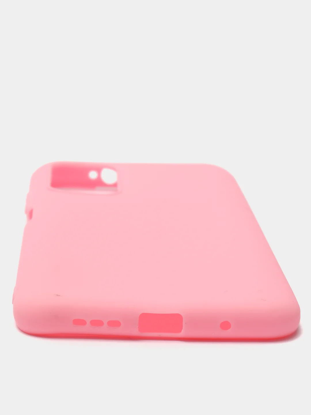 Кораллово-розовый силиконовый чехол для Xiaomi Redmi 9T (Сяоми редми 9Т)