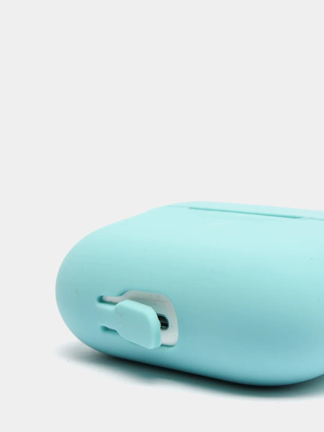 Бирюзовый силиконовый чехол для наушников AirPods Pro