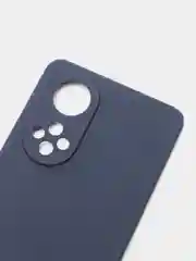 Синий чехол для Honor 50 и Huawei Nova 9 силиконовый