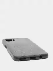 Хром чехол Huawei P40 Lite, Хуавей П40 Лайт черный силиконовый под кожу
