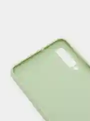 Лесной зеленый чехол для Samsung Galaxy A7 2018, А750 (Самсунг Галакси А7), прозрачный