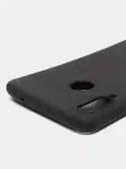 Черный чехол Samsung Galaxy A20s, Самсунг Галакси А20с черный силиконовый