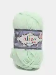Лайм пряжа плюшевая Alize Velluto