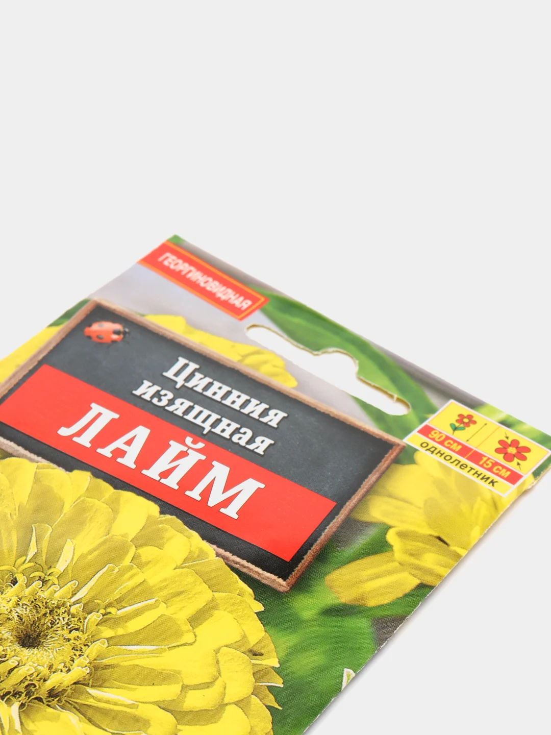 Цинния "Лайм", семена, цветы