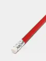 Красный карандаш с ластиком