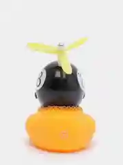 Угольный уточка в шлеме с пропеллером, игрушка в машину