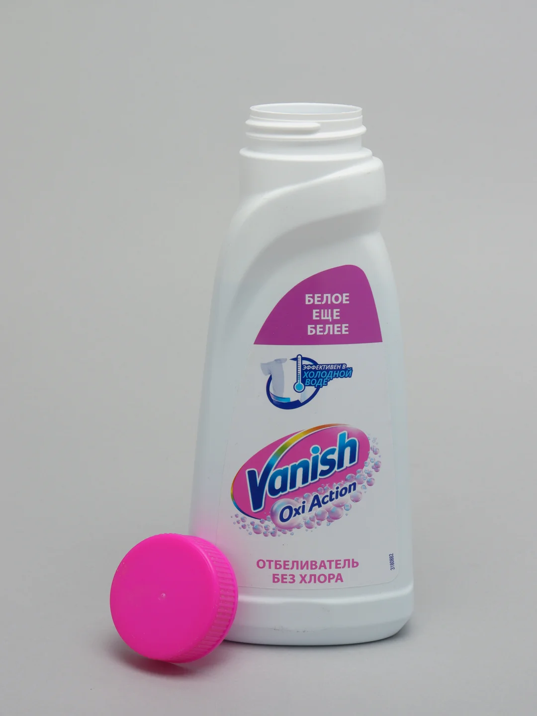 Пятновыводитель и отбеливатель для белого Vanish, 450 мл