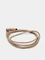 Золотой кабель для зарядки X-cable, магнитный, 2.1 А, 360 + магнитный коннектор-разъем