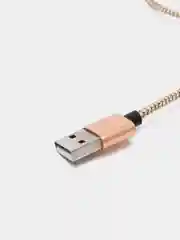 Золотой кабель для зарядки X-cable, магнитный, 2.1 А, 360 + магнитный коннектор-разъем