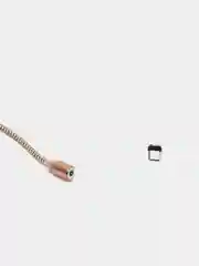 Золотой кабель для зарядки X-cable, магнитный, 2.1 А, 360 + магнитный коннектор-разъем