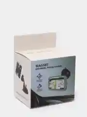 Черный автомобильный магнитный держатель