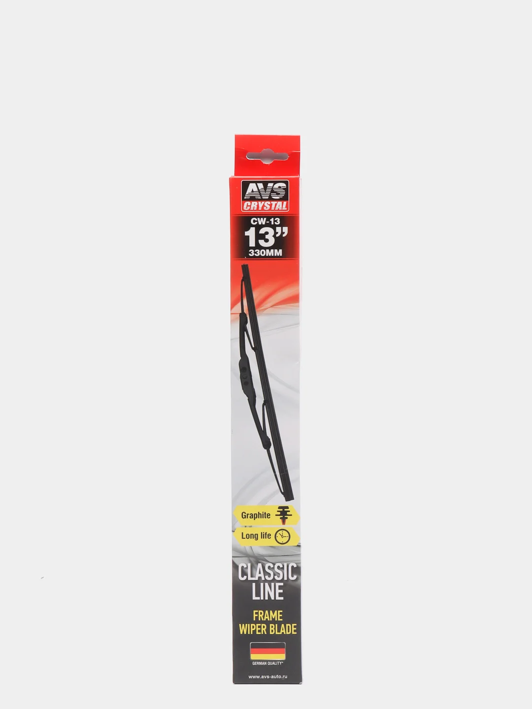 Каркасная щетка стеклоочистителя AVS Classic line CW-13, 33 см