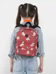 Пастельно-коралловый рюкзак детский 3-6 лет, 14 видов