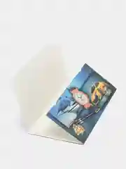 Синий конверты для денег Мужские  8,2х17 см