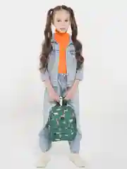 Зеленый рюкзак детский 3-6 лет, 14 видов