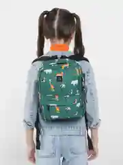 Зеленый рюкзак детский 3-6 лет, 14 видов