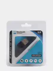 Черный usb адаптер Bluetooth 5.0 (блютуз)