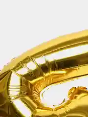 Золотой фольгированный шар Цифра, 16 дюймов