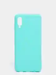 Бирюзовый чехол Samsung Galaxy A02 (2021), силиконовый